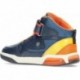 BOTINES AGUILA GEOX J369CB NAVY_ORANGE