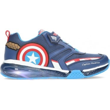 DEPORTIVAS GEOX CAPITÁN AMÉRICA J36FEC NAVY_RED