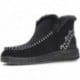 BOTINES DUDE DENNY FAUX SHEARLING 40208 BLACK