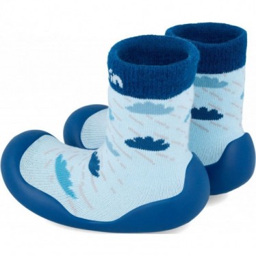 GARVALIN socks 241310 lycra AZUL_MARINO