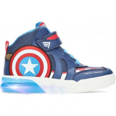 BOTINES GEOX CAPITÁN AMÉRICA J369YC NAVY_RED