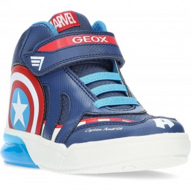 BOTINES GEOX CAPITÁN AMÉRICA J369YC NAVY_RED