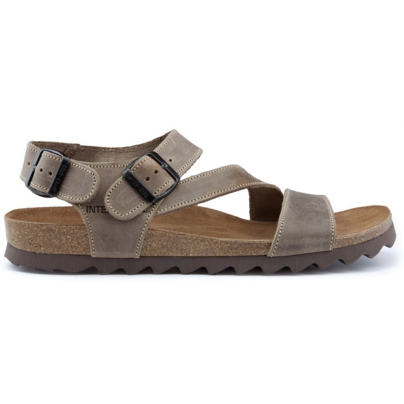 SANDALIAS INTERBIOS HISPANIA PARDO