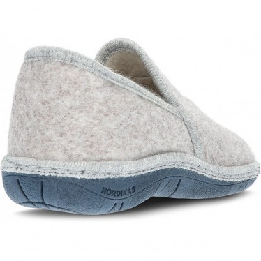 ZAPATILLAS PARA IR POR CASA DE LA MARCA NORDIKAS CON REFERENCIA 1825 BEIGE