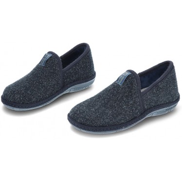 ZAPATILLAS PARA IR POR CASA DE LA MARCA NORDIKAS CON REFERENCIA 1825 MARINO