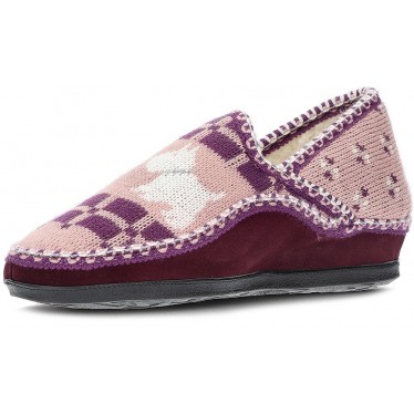 ZAPATILLAS PARA IR POR CASA NORDIKAS 2002 MORADO