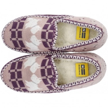 ZAPATILLAS PARA IR POR CASA NORDIKAS 2002 MORADO
