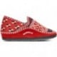 ZAPATILLAS PARA IR POR CASA NORDIKAS 2002 ROJO