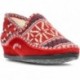 ZAPATILLAS PARA IR POR CASA NORDIKAS 2002 ROJO