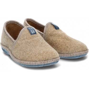 ZAPATOS PARA IR POR CASA NORDIKAS 1830 ARENA