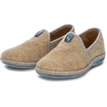 ZAPATOS PARA IR POR CASA NORDIKAS 1830 ARENA