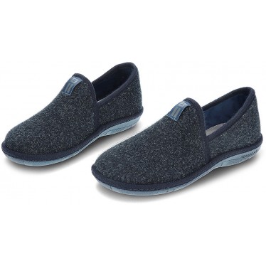 ZAPATOS PARA IR POR CASA NORDIKAS 1830 MARINO
