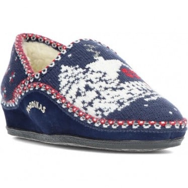 ZAPATILLAS PARA IR POR CASA NORDIKAS 2002 AZUL