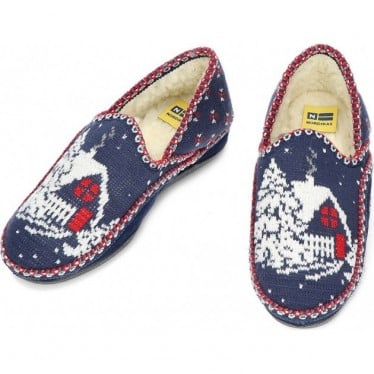 ZAPATILLAS PARA IR POR CASA NORDIKAS 2002 AZUL