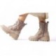 Botas Wonders G-7004 Silver TAUPE