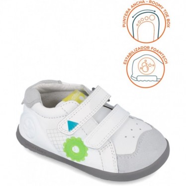 Deportiva para chico Biomecanics 241161 Respetuosa BLANCO