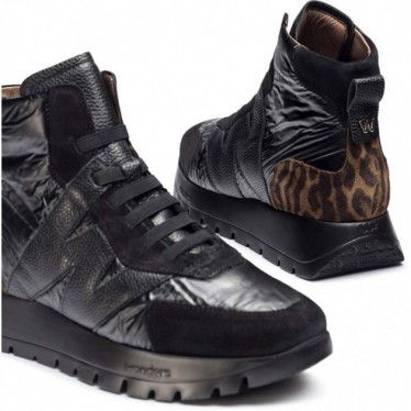 Botines deportivos para mujer Wonders A-2471 England NEGRO