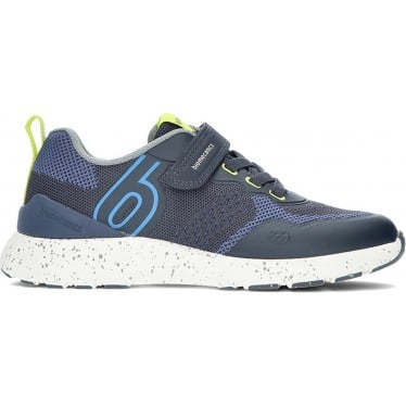 Deportivas para niño de BIOMECANICS 241271 mat AZUL_Y_PISTACHO