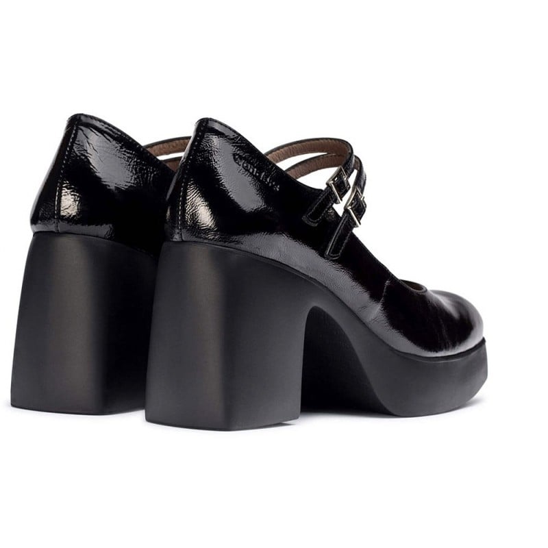 Wonders Merceditas Lady Negras Para Mujer Negro 39 Cm Merceditas