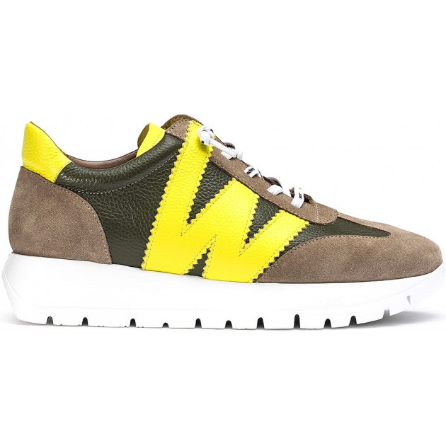 Sneakers Wonders A-2476 Racer TAUPE Sneakers Wonders A-2476 Racer TAUPE