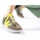 Sneakers Wonders A-2476 Racer TAUPE