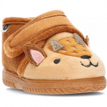 PANTUFLAS VICTORIA NIÑOS 105119 CUERO