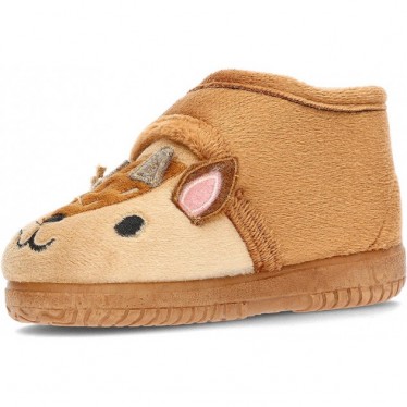 PANTUFLAS VICTORIA NIÑOS 105119 CUERO