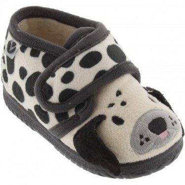 PANTUFLAS VICTORIA NIÑOS 105119 ANTRACITA