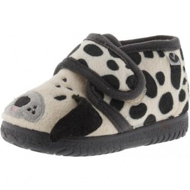 PANTUFLAS VICTORIA NIÑOS 105119 ANTRACITA
