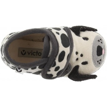 PANTUFLAS VICTORIA NIÑOS 105119 ANTRACITA