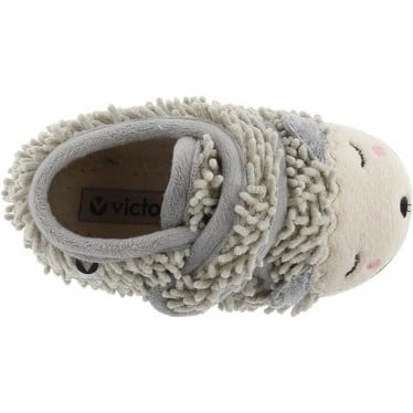 PANTUFLAS VICTORIA NIÑOS 105119 PIEDRA