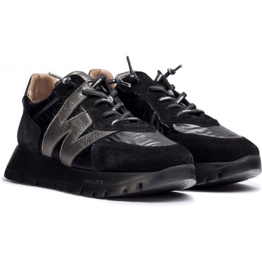 Deportivas Wonders A-2464 Odisei NEGRO