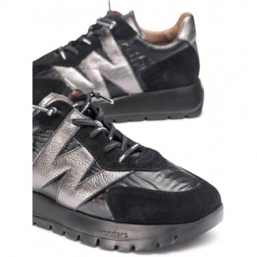 Deportivas Wonders A-2464 Odisei NEGRO