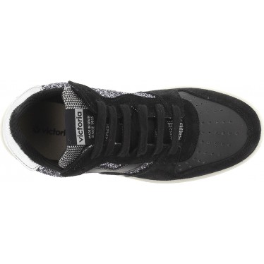 Sneakers Victoria 1258261 Madrid Glitter NEGRO