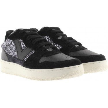 Sneakers Victoria 1258261 Madrid Glitter NEGRO