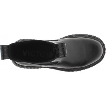 Botas Victoria 1301104 Dublin Chelsea efecto piel NEGRO