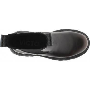 Botas Victoria 1301104 Dublin Chelsea efecto piel MARRON