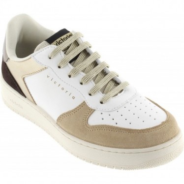 Deportivas Victoria 1258256 Madrid Serraje y Metal PLATINO