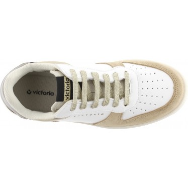 Deportivas Victoria 1258256 Madrid Serraje y Metal PLATINO