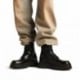 Botas Victoria 1301103 Dublin Cordones efecto piel NEGRO