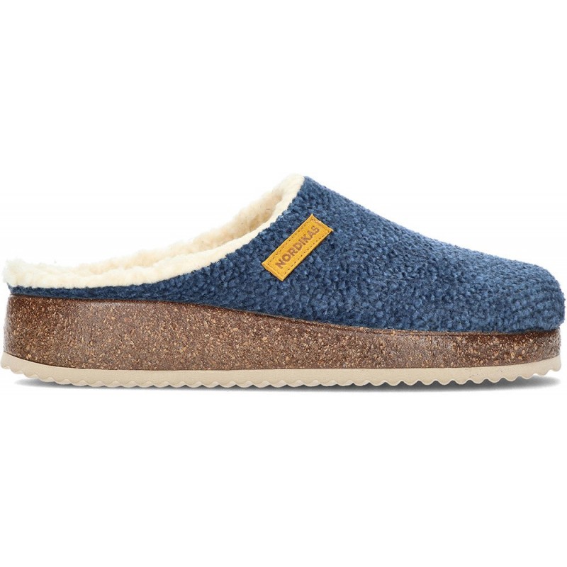 Pantuflas para mujer de NORDIKAS 2243 polar ALASKA_MARINO