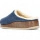 Pantuflas para mujer de NORDIKAS 2243 polar ALASKA_MARINO