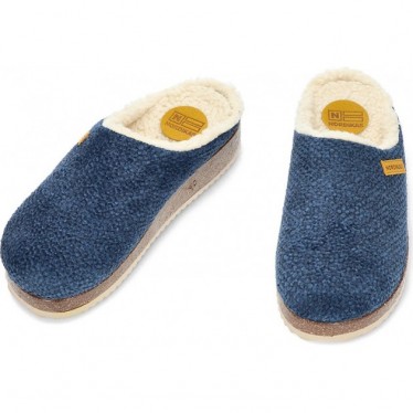 Pantuflas para mujer de NORDIKAS 2243 polar ALASKA_MARINO
