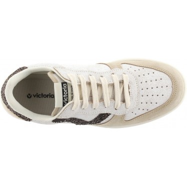 Deportiva Victoria 1258258 Madrid Serraje Croquelado BEIGE
