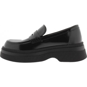Mocasines Victoria 1301101 Dublin Brillo efecto piel NEGRO