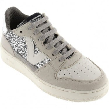 Sneakers Victoria 1258261 Madrid Glitter PLATA