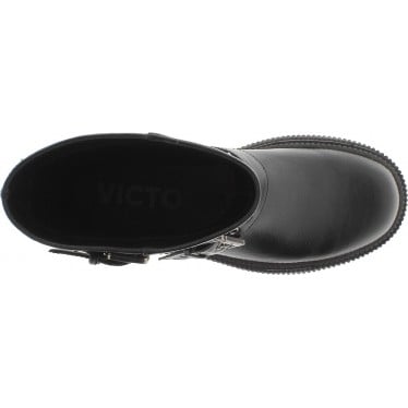 Botas Victoria 1301106 Dublin Hebillas efecto piel NEGRO