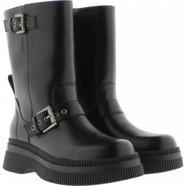 Botas Victoria 1301106 Dublin Hebillas efecto piel NEGRO