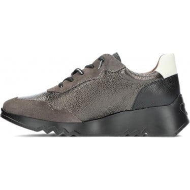 Deportivas para mujer de WONDERS E6750 track PLOMO