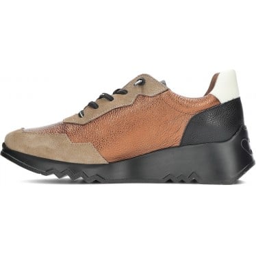 Deportivas para mujer de WONDERS E6750 track ORO